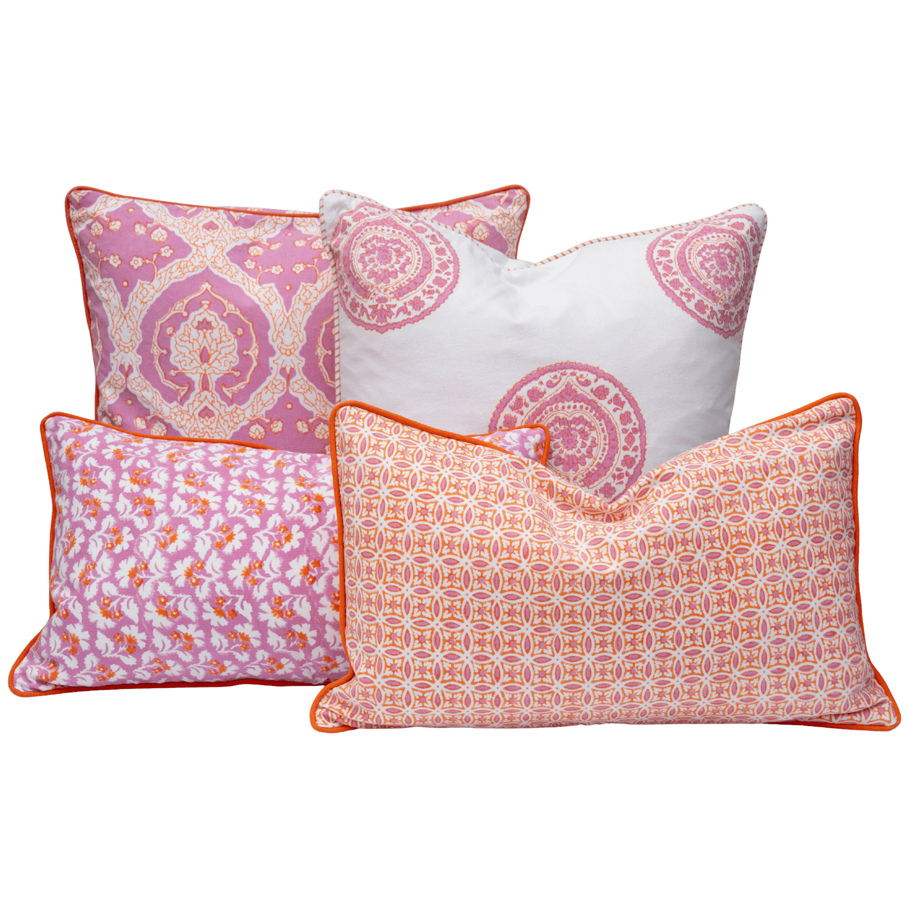 Cushion Cover – Burnt Spice Trellis - TITANIA product_type