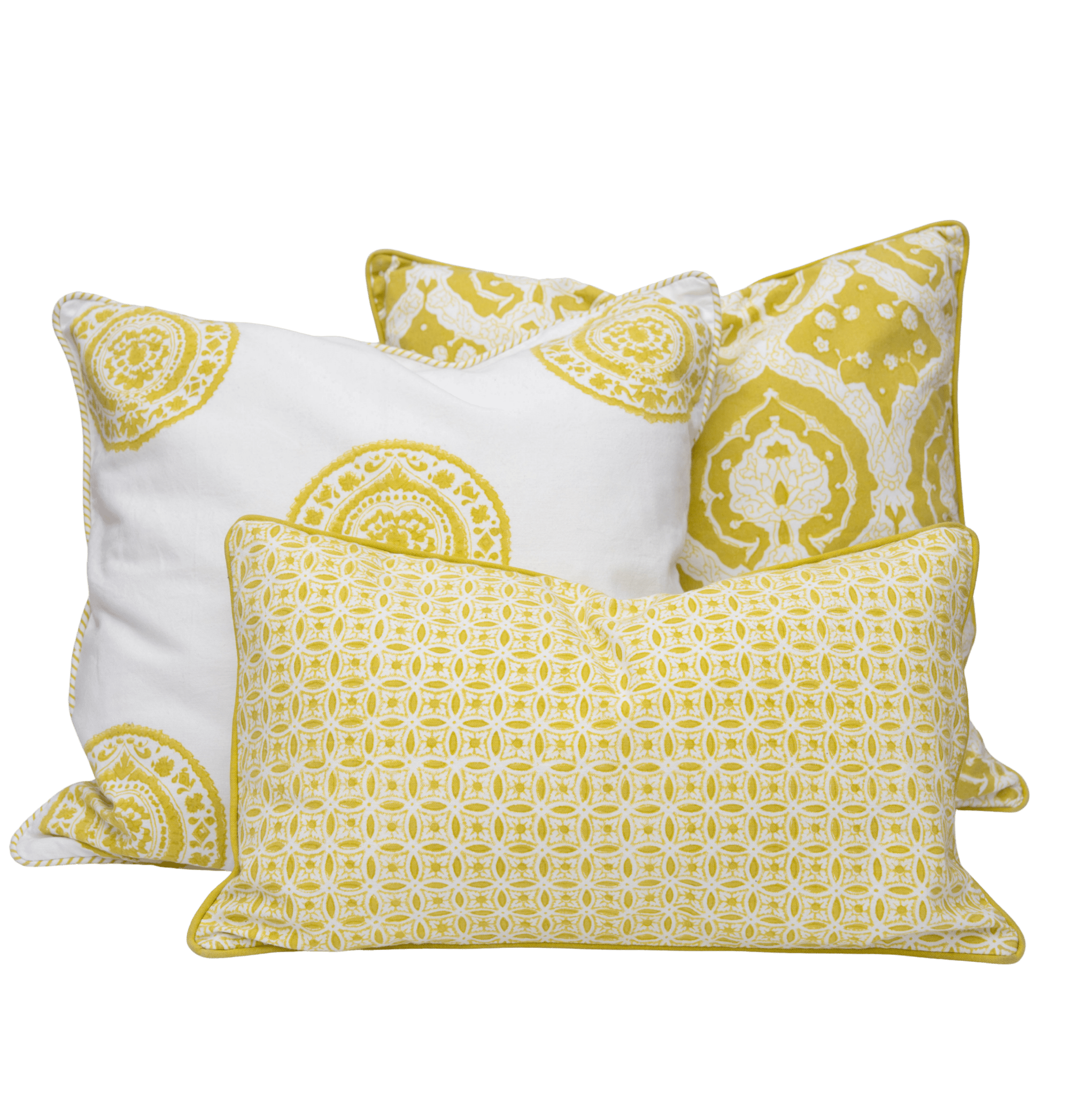 Cushion Cover – Celery Trellis - TITANIA product_type