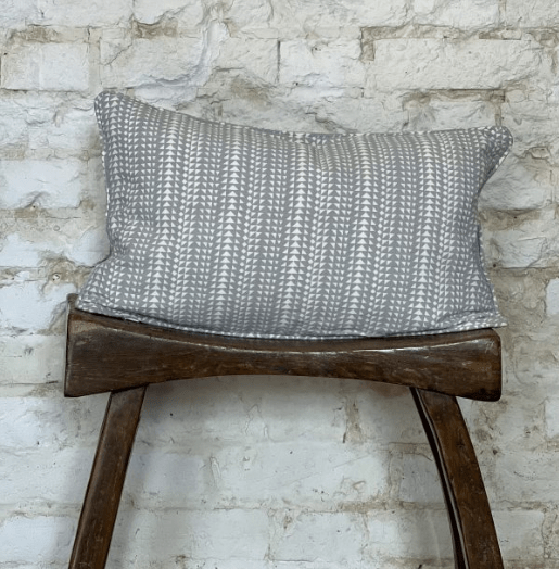 Cushion Cover – Grey Geometric Stripe - TITANIA product_type