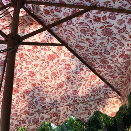 Garden Umbrella – Le Jardin Burnt Spice - TITANIA product_type