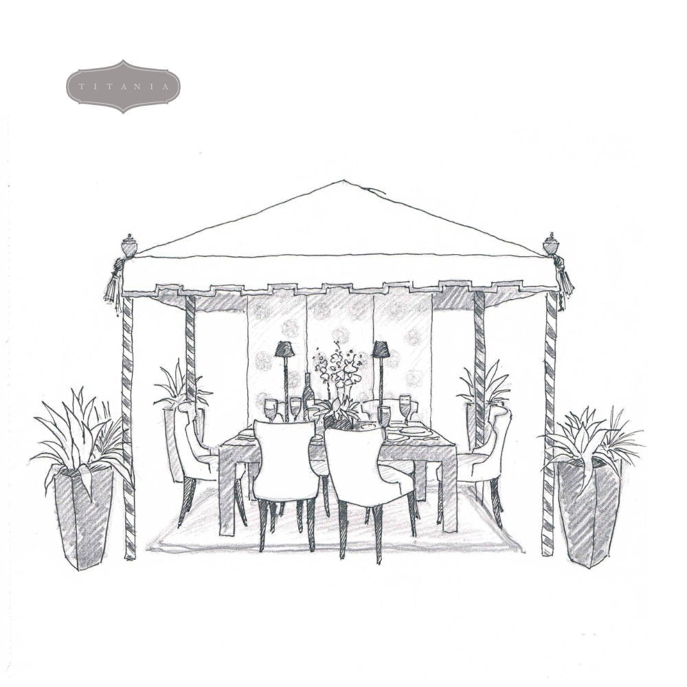 Large Pavilion – 4m x 4m - TITANIA product_type
