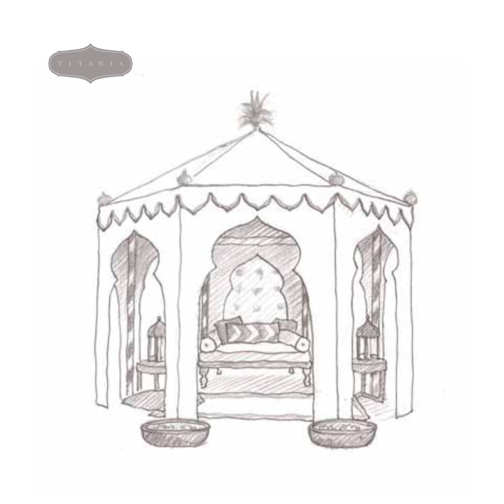 Moghul Chhatri – 4m Diameter - TITANIA product_type