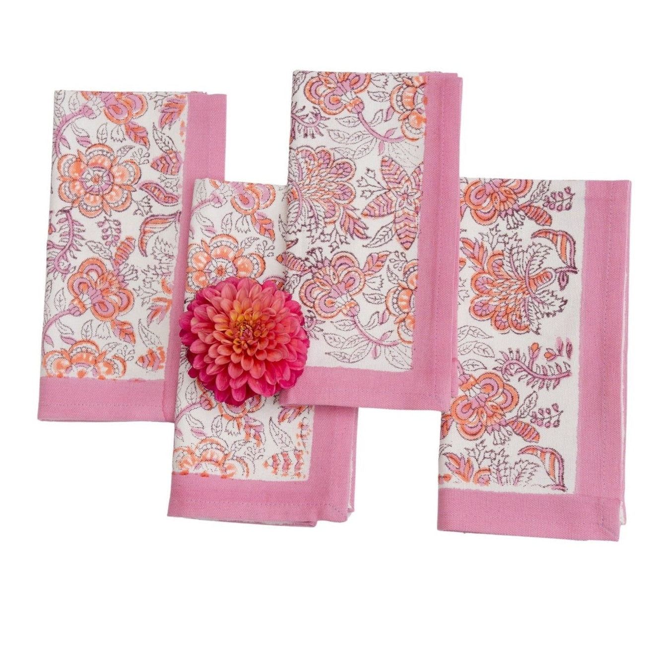 Napkins - Coromandel Burnt Spice Set of 4 - TITANIA product_type