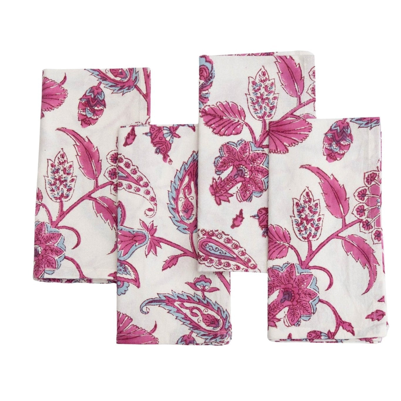 Napkins - Le Jardin Sweet Pea Set of 4 - TITANIA product_type
