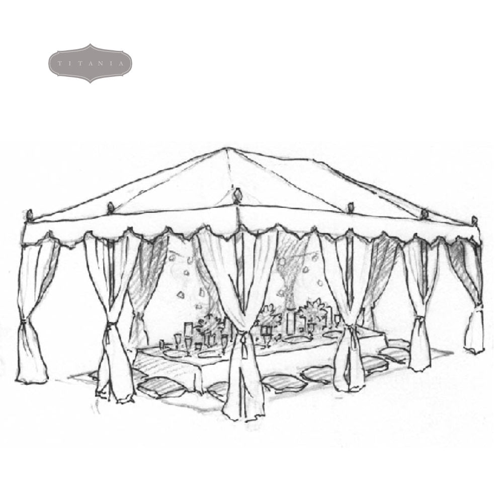 Party Pavilion – 4m x 6m - TITANIA product_type