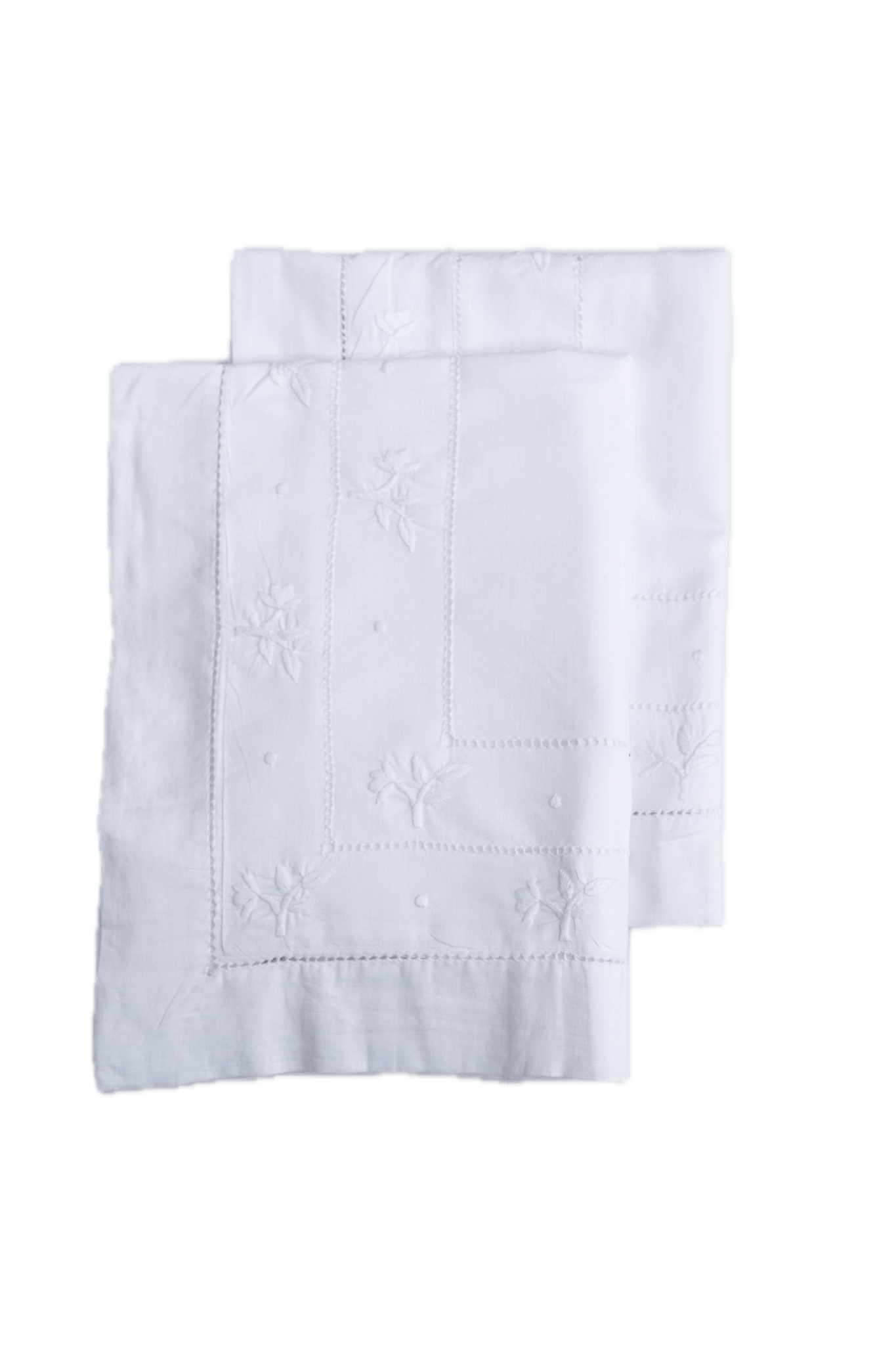 Pillowcase Embroidered Border - TITANIA product_type