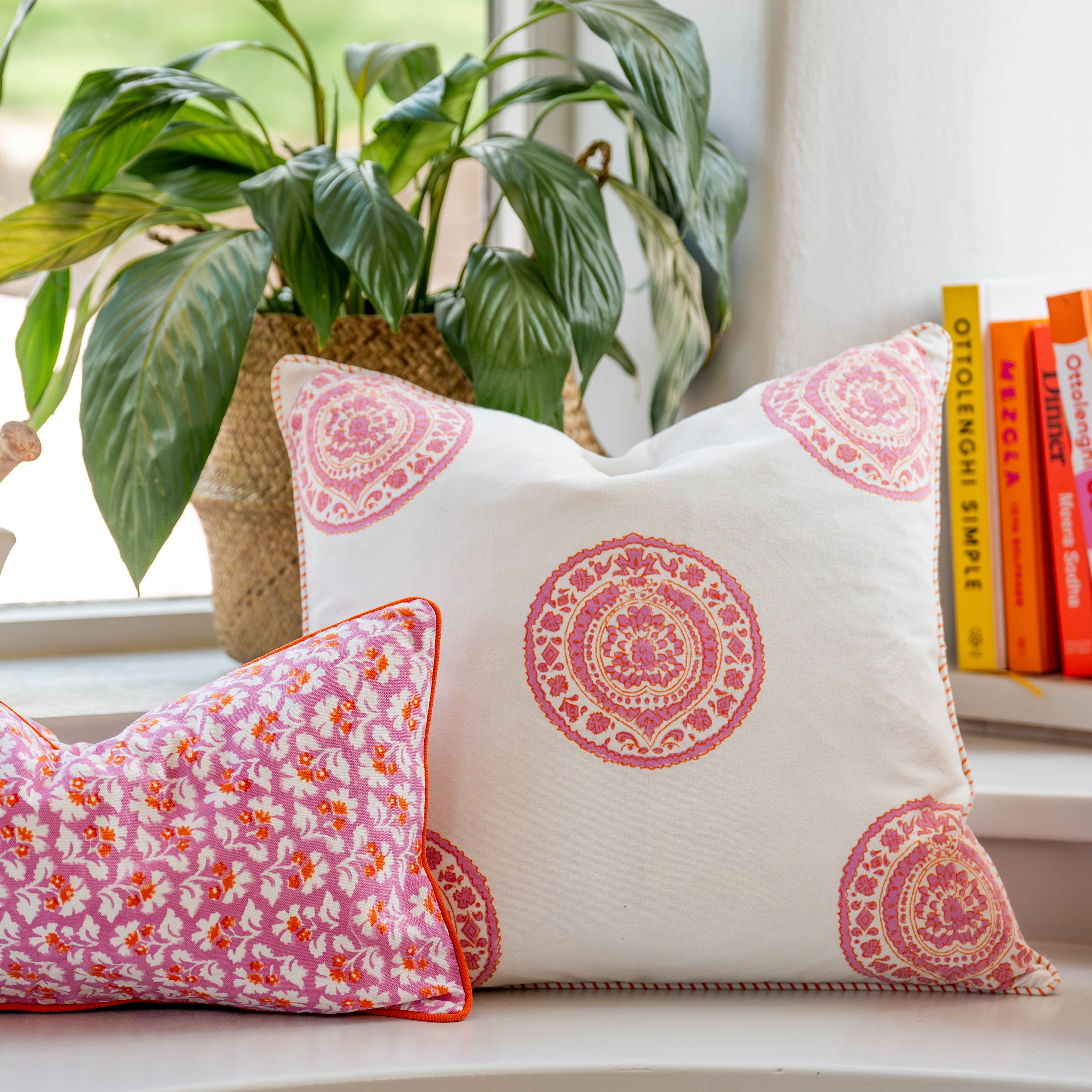 Cushion Cover – Burnt Spice Soffi Mandala