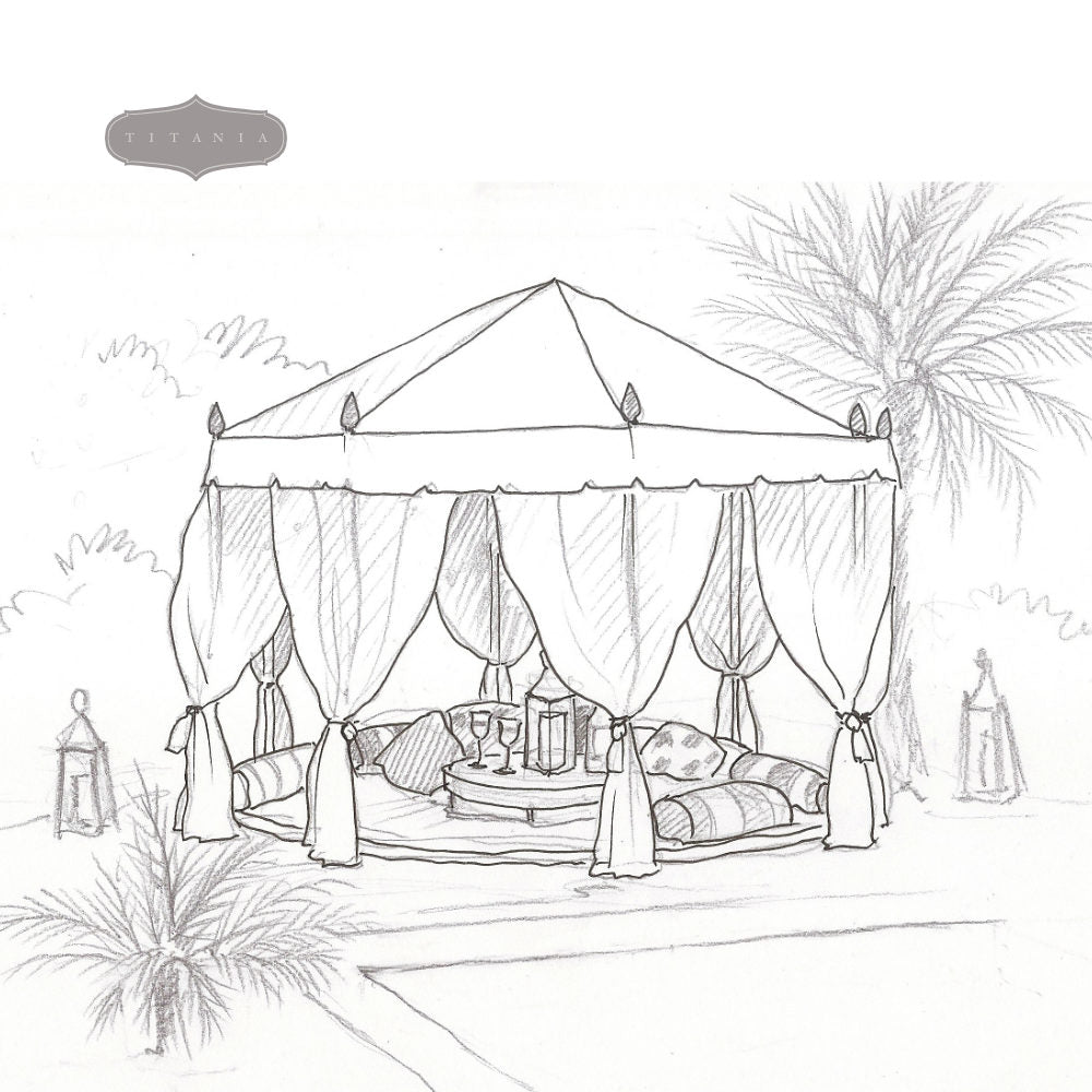 Chhatri – 4m Diameter - TITANIA product_type 