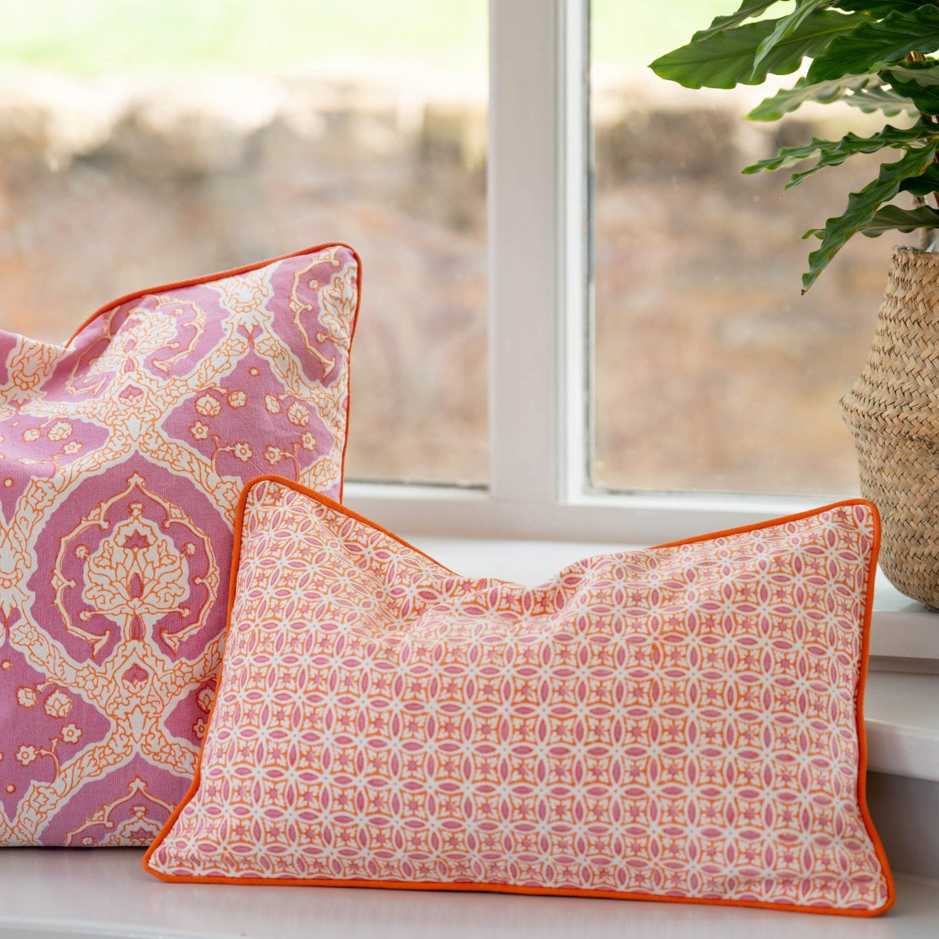 Cushion Cover - Burnt Spice Geometric - TITANIA product_type 