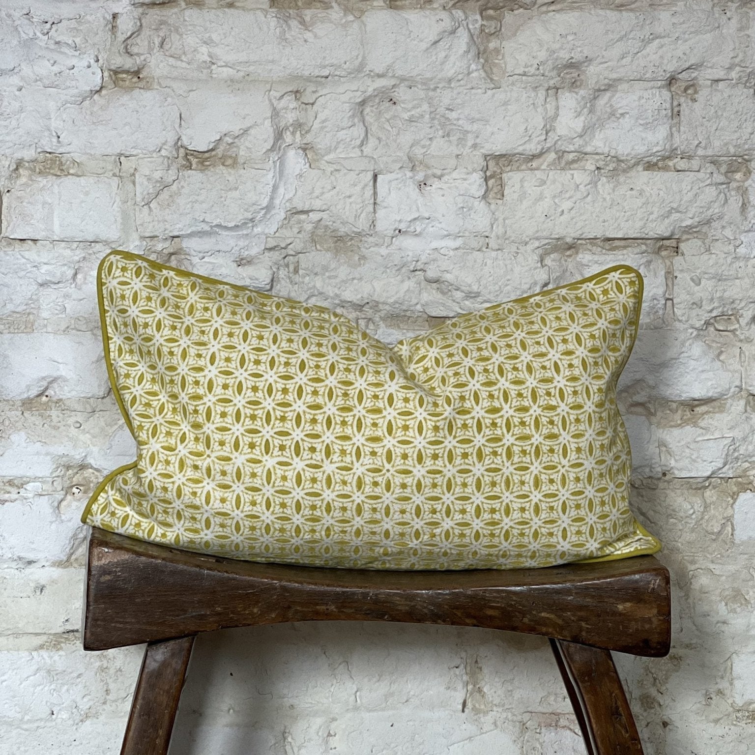 Cushion Cover – Celery Geometric - TITANIA product_type 
