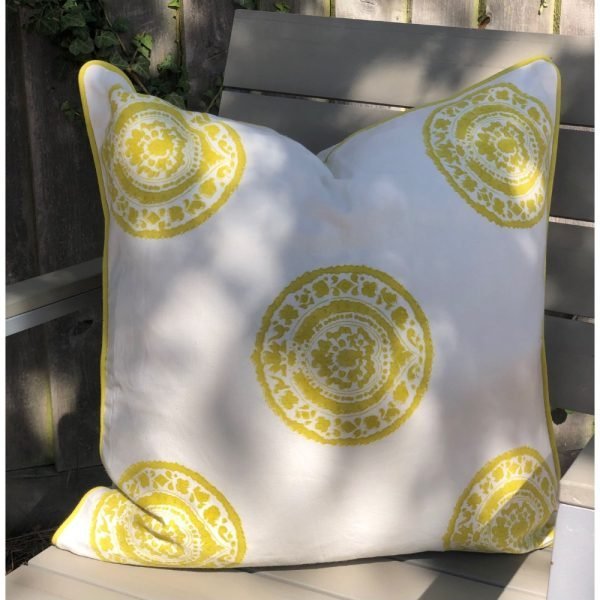 Cushion Cover – Celery Soffi Mandala - TITANIA product_type 