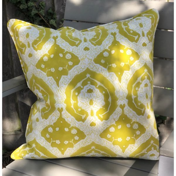 Cushion Cover – Celery Trellis - TITANIA product_type 