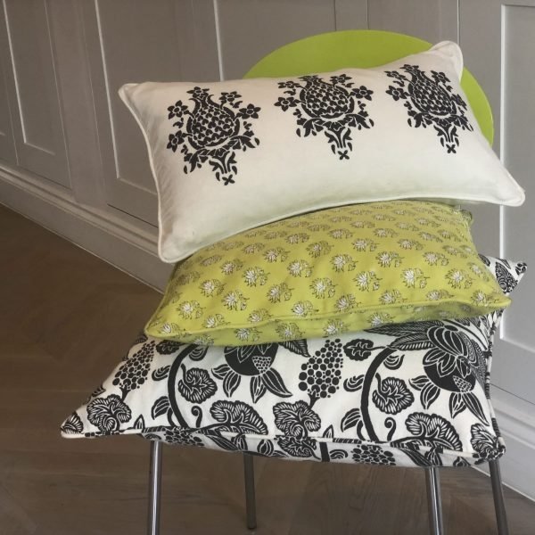 Cushion Cover – Charcoal Pomegranate - TITANIA product_type 