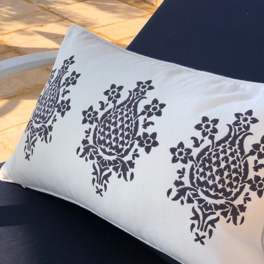 Cushion Cover – Matka Charcoal - TITANIA product_type 