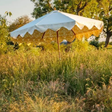 Garden Umbrella – Pomegranate Celery - TITANIA product_type 