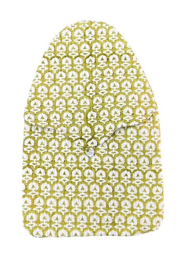 Hot Water Bottle Cover – Ambika Sap Green - TITANIA product_type 