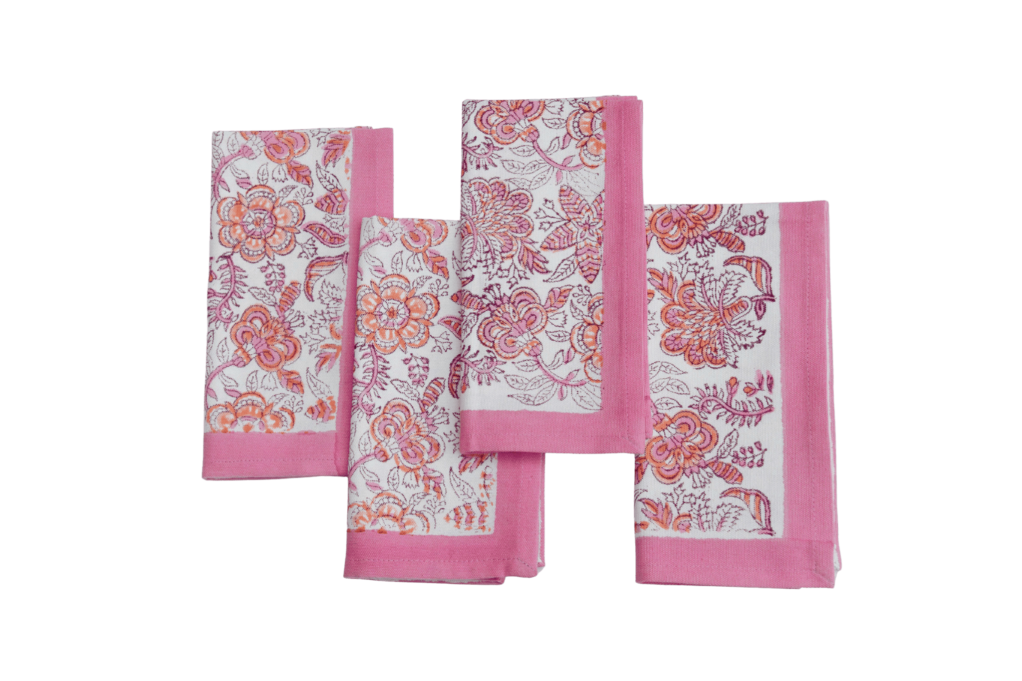 Napkins Set of 4 Coromandel Burnt Spice - TITANIA product_type 