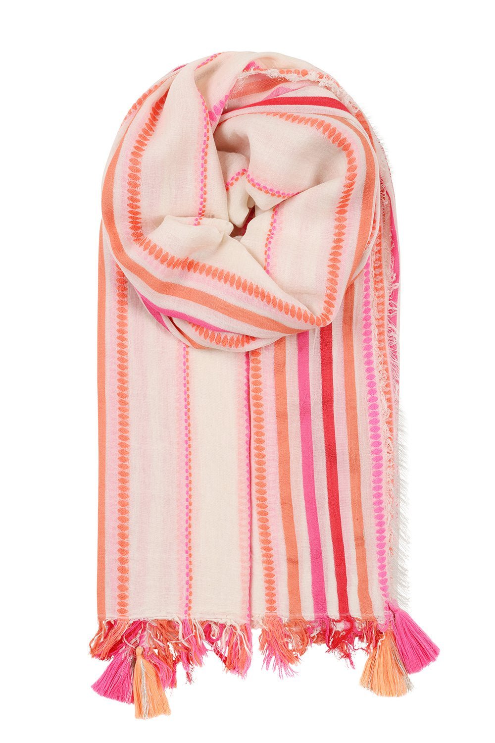 Scarf - Pink Stripe - TITANIA product_type 