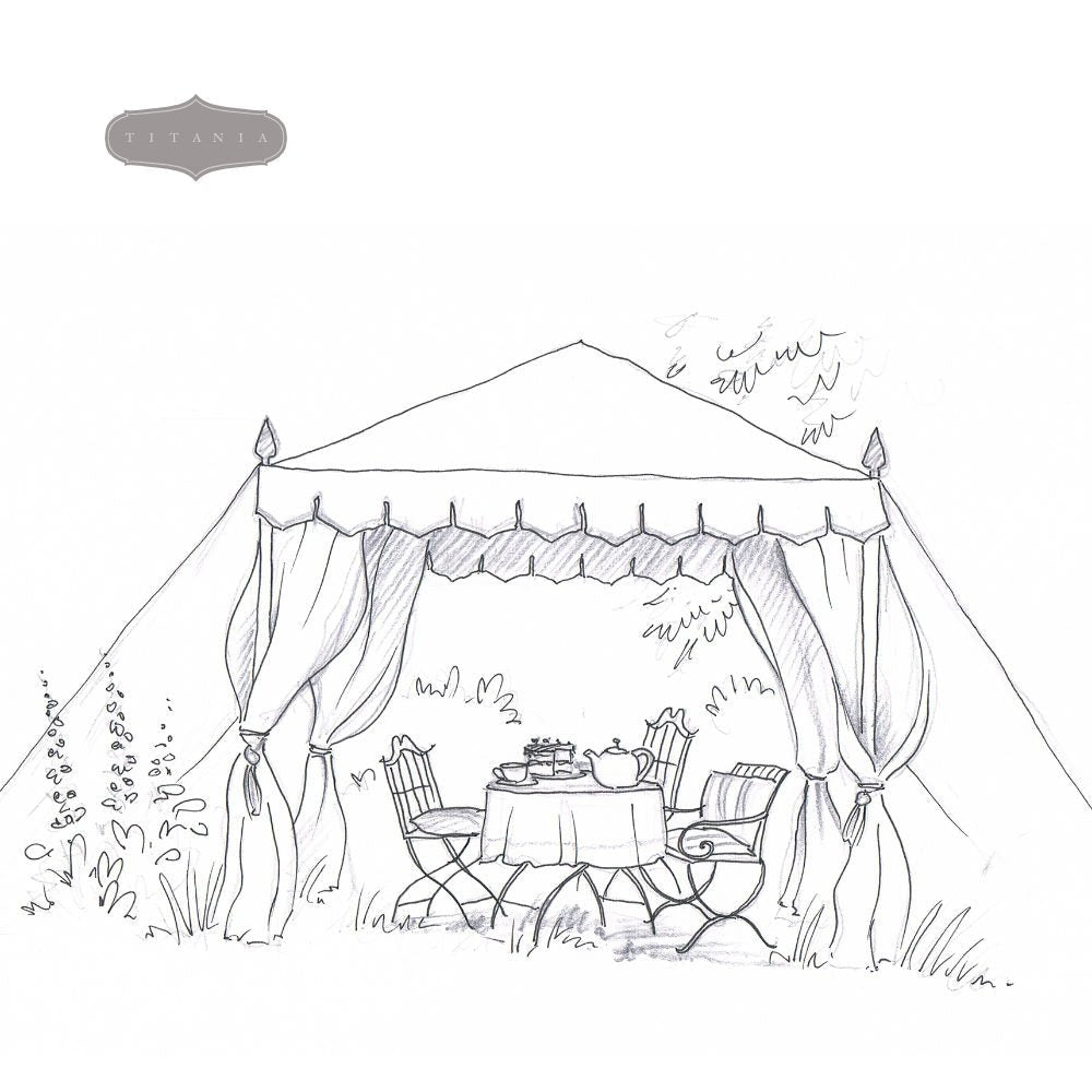 Small Pavilion – 3m x 3m - TITANIA product_type 