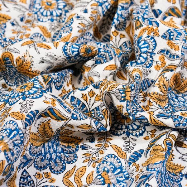 Tablecloth – Coromandel Nut Blue 170 x 270cm - TITANIA product_type 